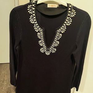 Tory Burch Blue Coral size small